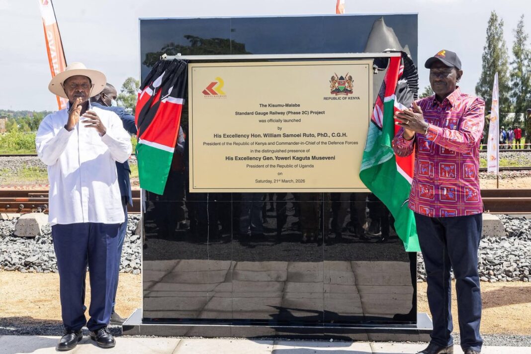 Kenya, Uganda Presidents meet to revive long-delayed railway extension