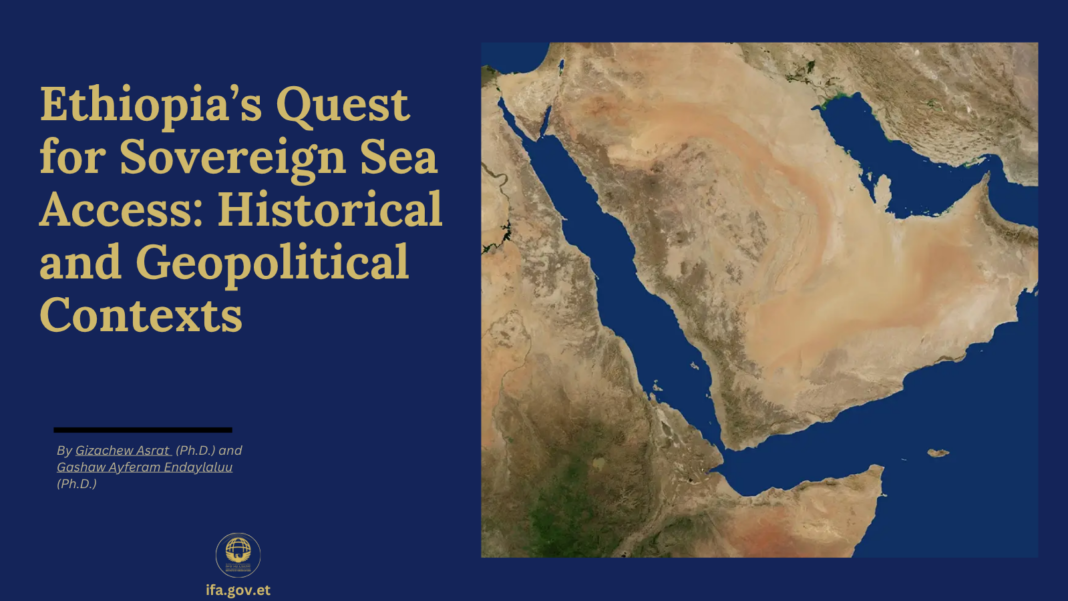 The quest for a sea outlet: Ethiopia’s survival and regional dynamics