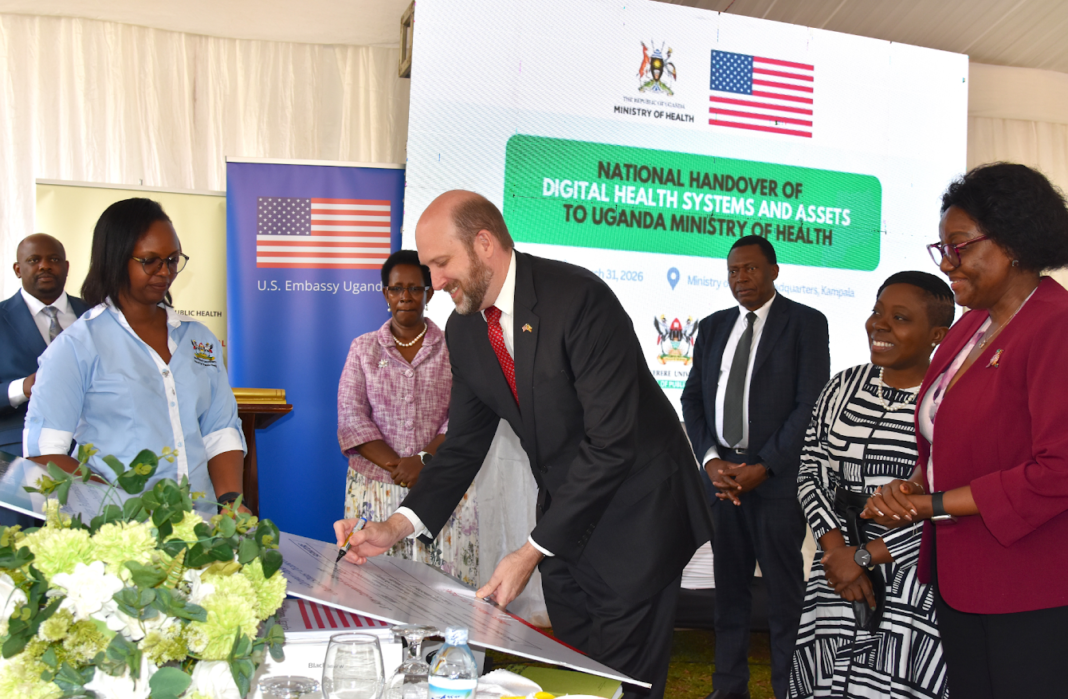 U.S. hands over shs385 billion digital health infrastructure to Uganda