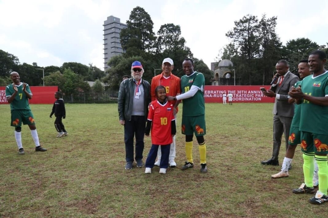 Team Ethiopia triumphs over Russia-China Embassy squad in Addis Ababa friendly