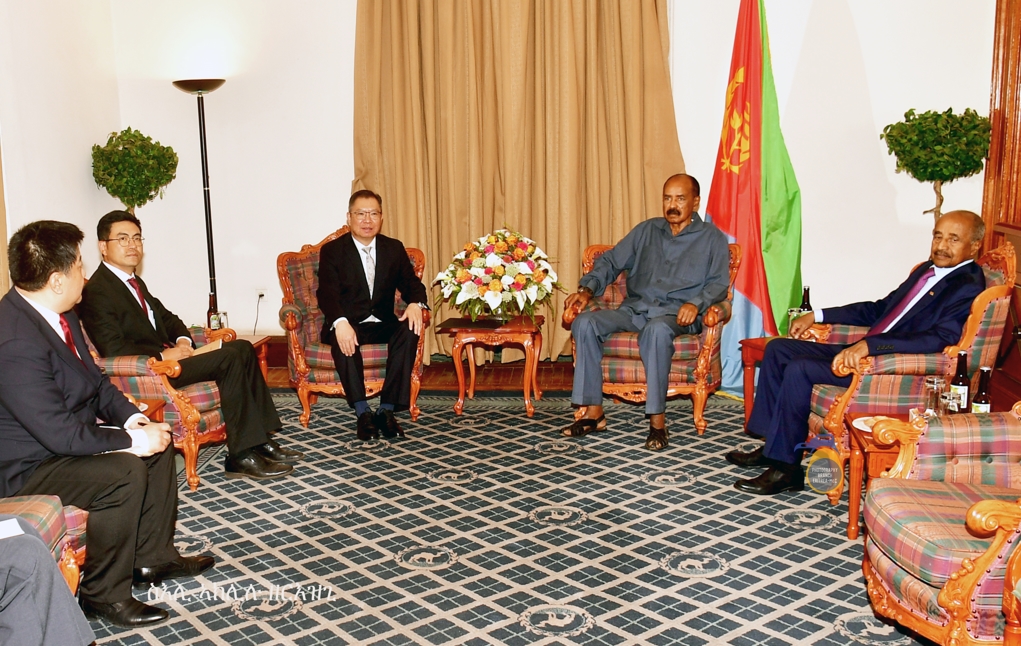 President Isaias Afwerki meets China’s Special Envoy to Horn of Africa