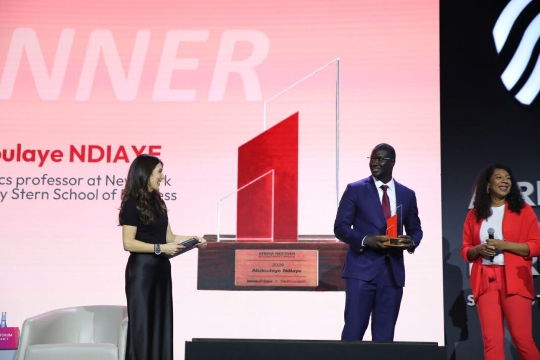 Abdoulaye Ndiaye, winner of the first edition of the Africa NextGen Economist Prize