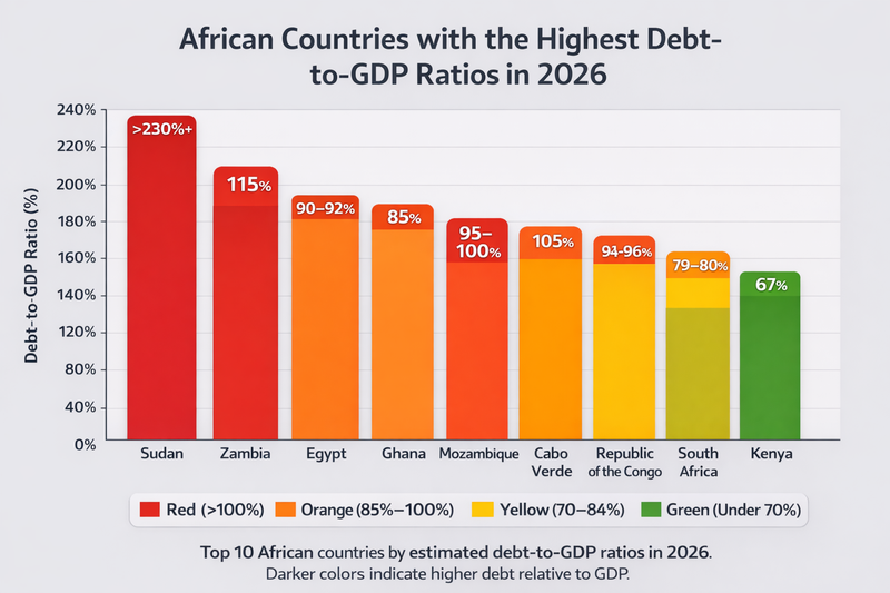 More than a quarter of government revenue in several African countries is going toward debt servicing