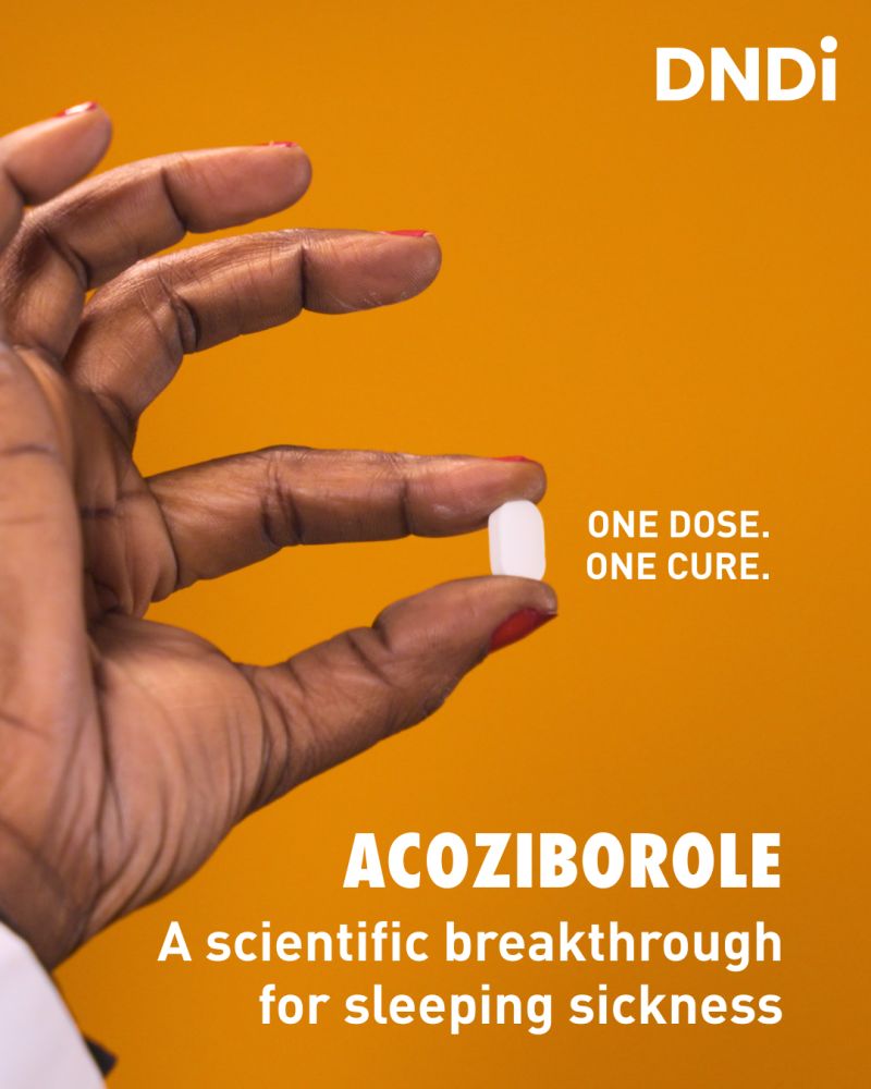 DRC approves the use of acoziborole, a breakthrough one-day oral treatment against sleeping sickness