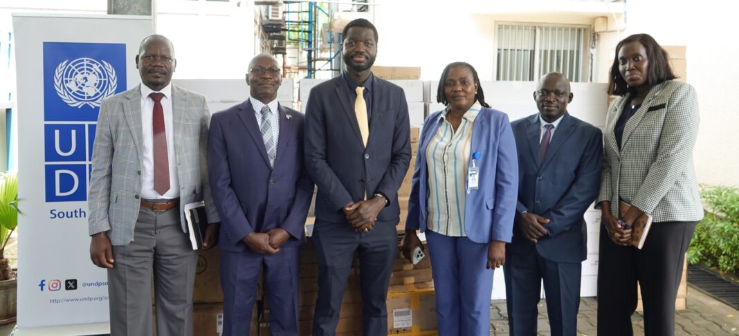 International Development Organizations deliver computer and ICT equipment to strengthen South Sudan’s economic governance