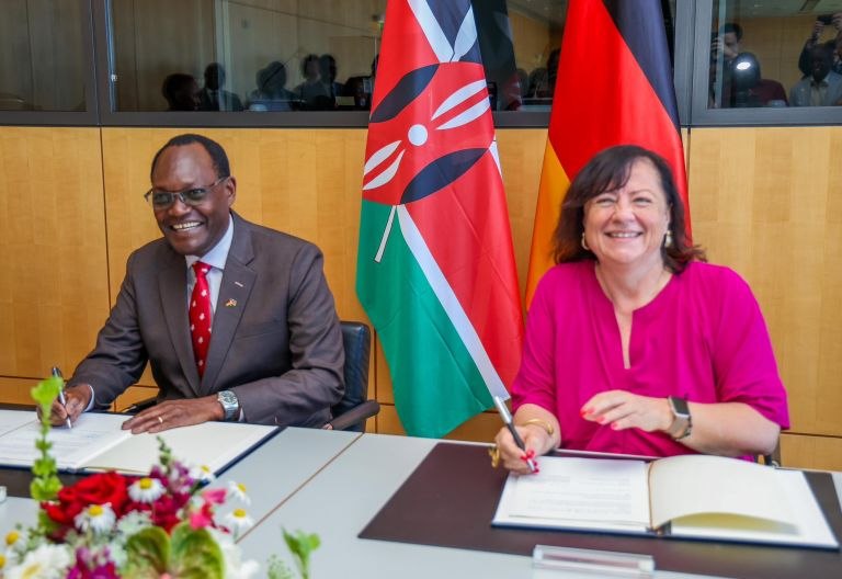 Kenya,Germany Ink ksh7.8B deal to fuel green energy, tech, and agriculture