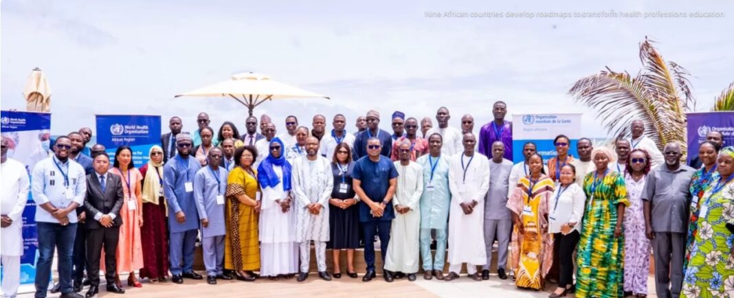 Nine African countries develop roadmaps to transform health professions education